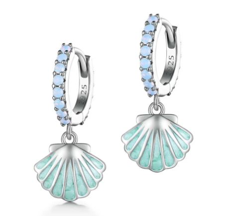 seashell-earings